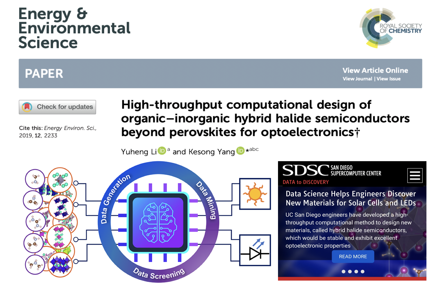 Computational Chemistry as Applied in Environmental Research